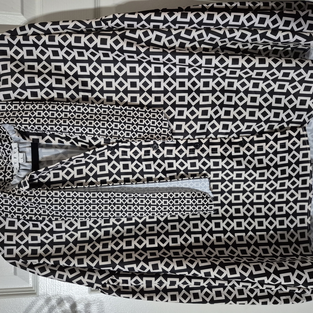 HYFVE Monochrome Geometric Blazer